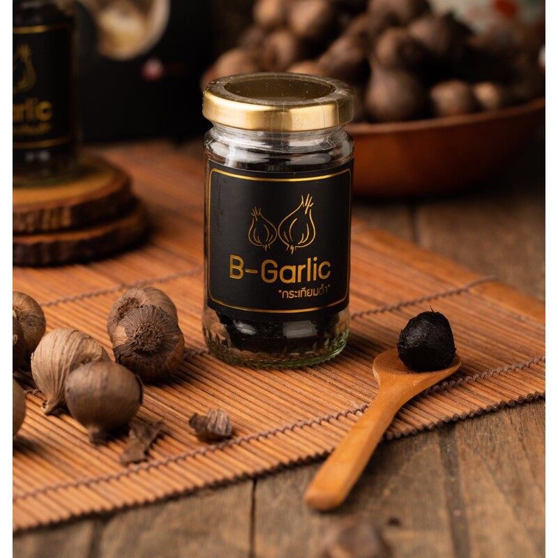 ภาพสินค้าB-Garlic บีการ์ลิค " 12 ขวด ส่งฟรี " กระเทียมดำ รสหวาน ทานง่าย ( 1 ขวด/60 กรัม x 12 ) จากร้าน yandnhealthy บน Shopee ภาพที่ 2