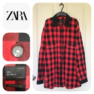 เสื้อ Jacket  แบรนด์ ZaRA size L แท้💯%