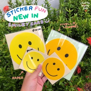 ภาพหน้าปกสินค้าSticker Fun - Smiley Card //การ์ดรูปยิ้ม ของแท้จากญี่ปุ่น ที่เกี่ยวข้อง