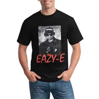 เสื้อยืดโอเวอร์ไซส์ขายส่ง เสื้อยืดลําลอง แขนสั้น พิมพ์ลาย Eazy-E Compton Hat หลายสี สําหรับผู้ชายS-3XL