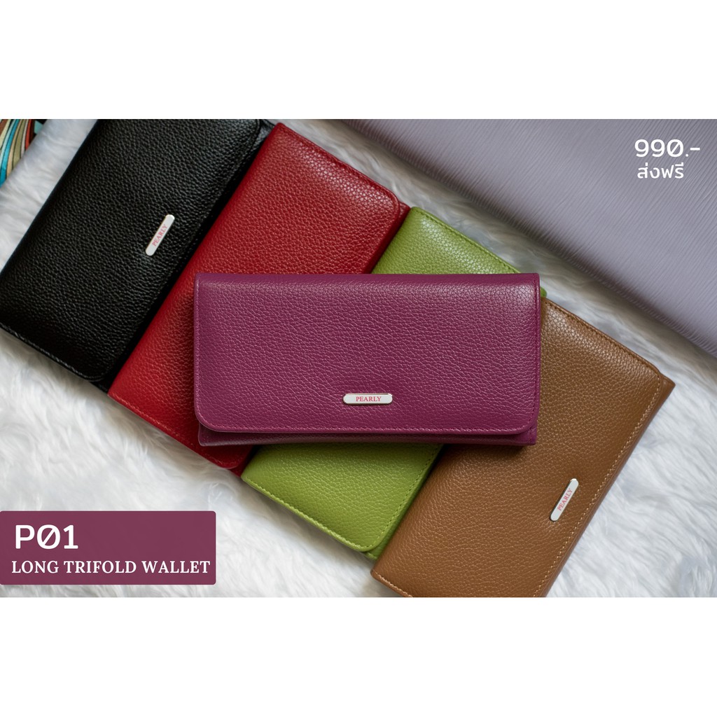 trifold-long-wallet-สวยเฉียบ-ช่องเพียบ-จุหนำใจ