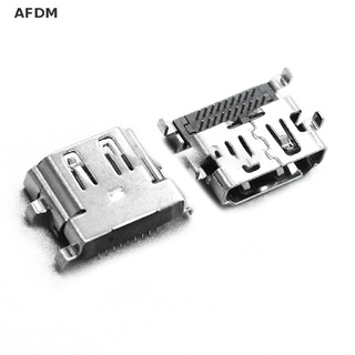 [AFDM] ซ็อกเก็ตเชื่อมต่ออินเตอร์เฟซ HDMI 19 Pin มุมฉาก แนวตั้ง HDMI