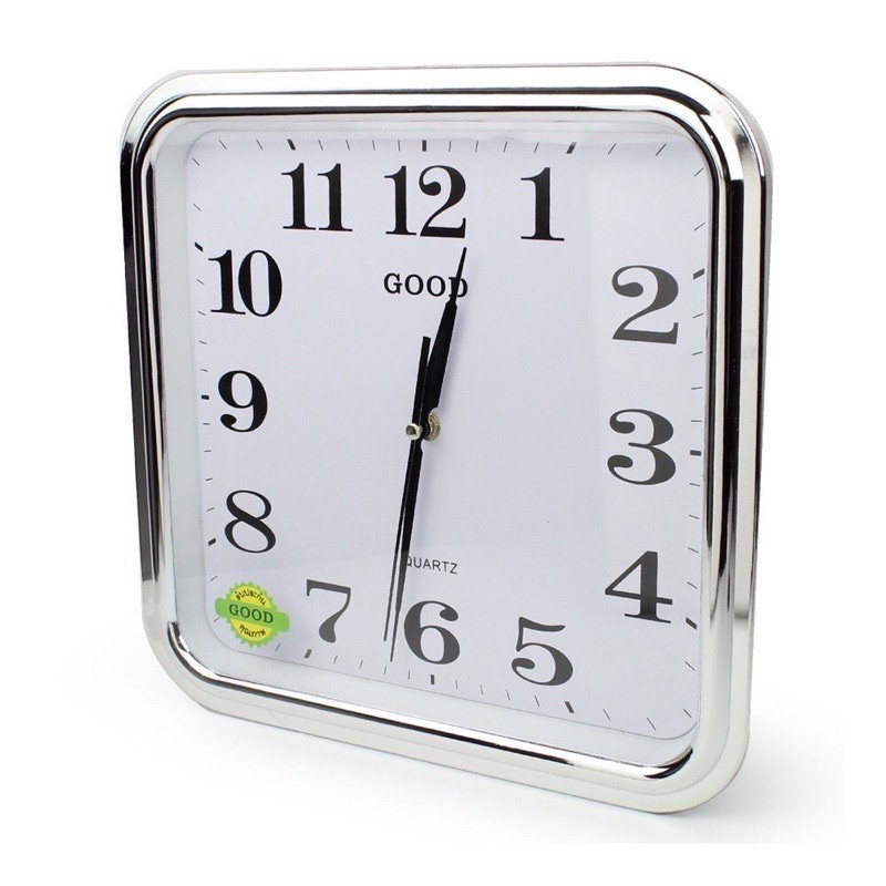 นาฬิกาแขวน-ทรงสี่เหลี่ยม-ขนาด-10-นิ้ว-รุ่น-quartz-clock