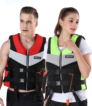 ราคาเสื้อชูชีพ Neoprene สําหรับเด็กและผู้ใหญ่ 10-110 กก .