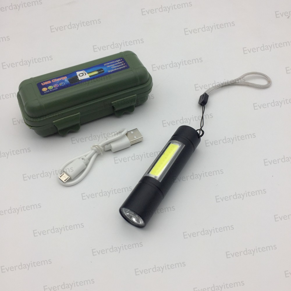 everdayitems-0160301450-ไฟฉายพร้อมใช้-led-flashlight-usb-charger