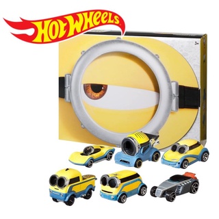 🇺🇸ลิขสิทธิ์​แท้​จาก​อเมริกา​🇺🇸 Exclusive​ Hot Wheels Minions Bundle 6-Pack 1:64 Scale Minions: The Rise of Gru Movie