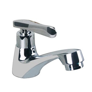 ก๊อกอ่างล้างหน้าเดี่ยว LUZERN LN-6803 สีโครม ก๊อกอ่างล้างหน้า ก๊อกน้ำ ห้องน้ำ BASIN FAUCET LUZERN LN-6803 CHROME