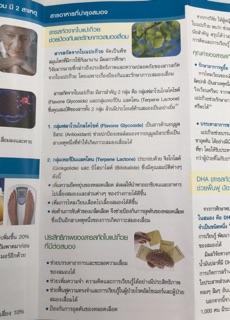 ภาพขนาดย่อของภาพหน้าปกสินค้าGinkgo Mega we care 40mg 60เม็ด ใบแปะก๊วย จิงโกะ เมก้า บำรุงสมอง จากร้าน megapharmajj บน Shopee ภาพที่ 3