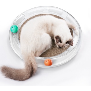 PETKIT Pando Pet 4 in 1 Cat Scratcher II  แถมCATNIP  ชุดของเล่นแมวพร้อม ที่ลับเล็บแมว (เปลี่ยนที่ลับเล็บได้)
