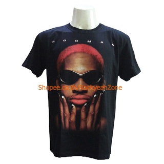 เสื้อบาส DENNIS RODMAN RODZILLA เสื้อไซส์ยุโรป เดนนิส ร็อดแมน PTA7144 เสื้อวงดนตรีร็อค เดธเมทัล Rockyeah