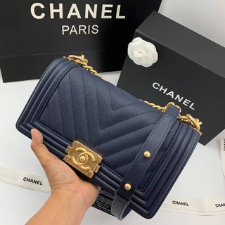 กระเป๋า​ส​ะ​พา​ยข้าง​ CHANEL​ ทรงบอย​ เกรดออริ