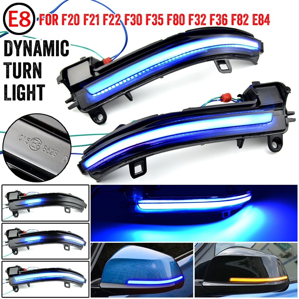 BMW BMW X1 F20 F21 F22 F30 F31 F34 F32 E84 i3 LED แบบไดนามิกไฟเลี้ยว ...