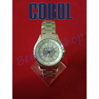 นาฬิกาข้อมือ Cobol รุ่น 6200L โค๊ต 96908 นาฬิกาผู้หญิง ของแท้