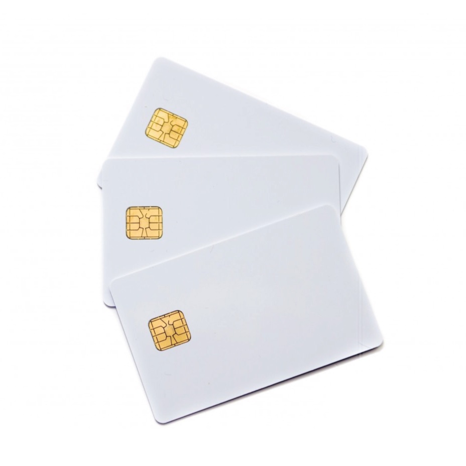 Smart card ISO7816 Chip SLE4428 PVC Blank card Contact IC Card 1K Byte ...