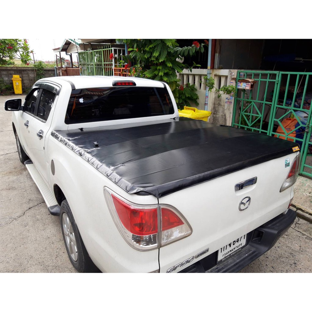 ผ้าใบปิดกระบะ-mazda-bt50-pro-ยี่ห้อ-hooklock-โรงงานขายเองดีทนถูก