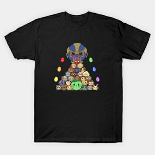 เวนเจอร์ส Infinity War Chibi เสื้อยืดเคลื่อนไหวที่มีคุณภาพสูงผ้าฝ้ายเสื้อผ้าแขนสั้นเครื่องแต่งก t*G