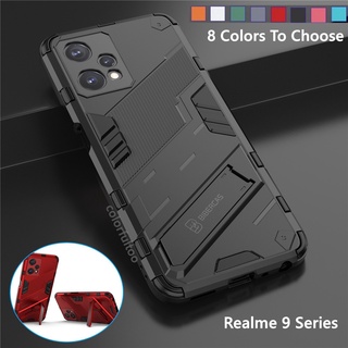 เคสโทรศัพท์มือถือแบบแข็ง กันกระแทก พร้อมที่ตั้งวางแม่เหล็ก สําหรับ Realme 8 Pro Realme8 8i 9i 9 Pro Plus 9Pro+ Realme9 4G 5G