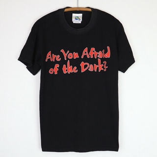 เสื้อยืดวินเทจเสื้อยืดผ้าฝ้าย พิมพ์ลาย Are You Afraid Of The Dark JBablo49ADndhh06 สไตล์วินเทจ 2000S-5XL