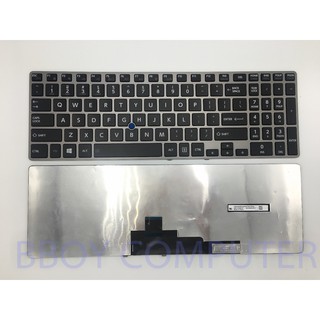 TOSHIBA Keyboard คีย์บอร์ด TOSHIBA Tecra Z50-A Z50-A1501 Z50-A1502 Z50-A1503 Z50-A1510