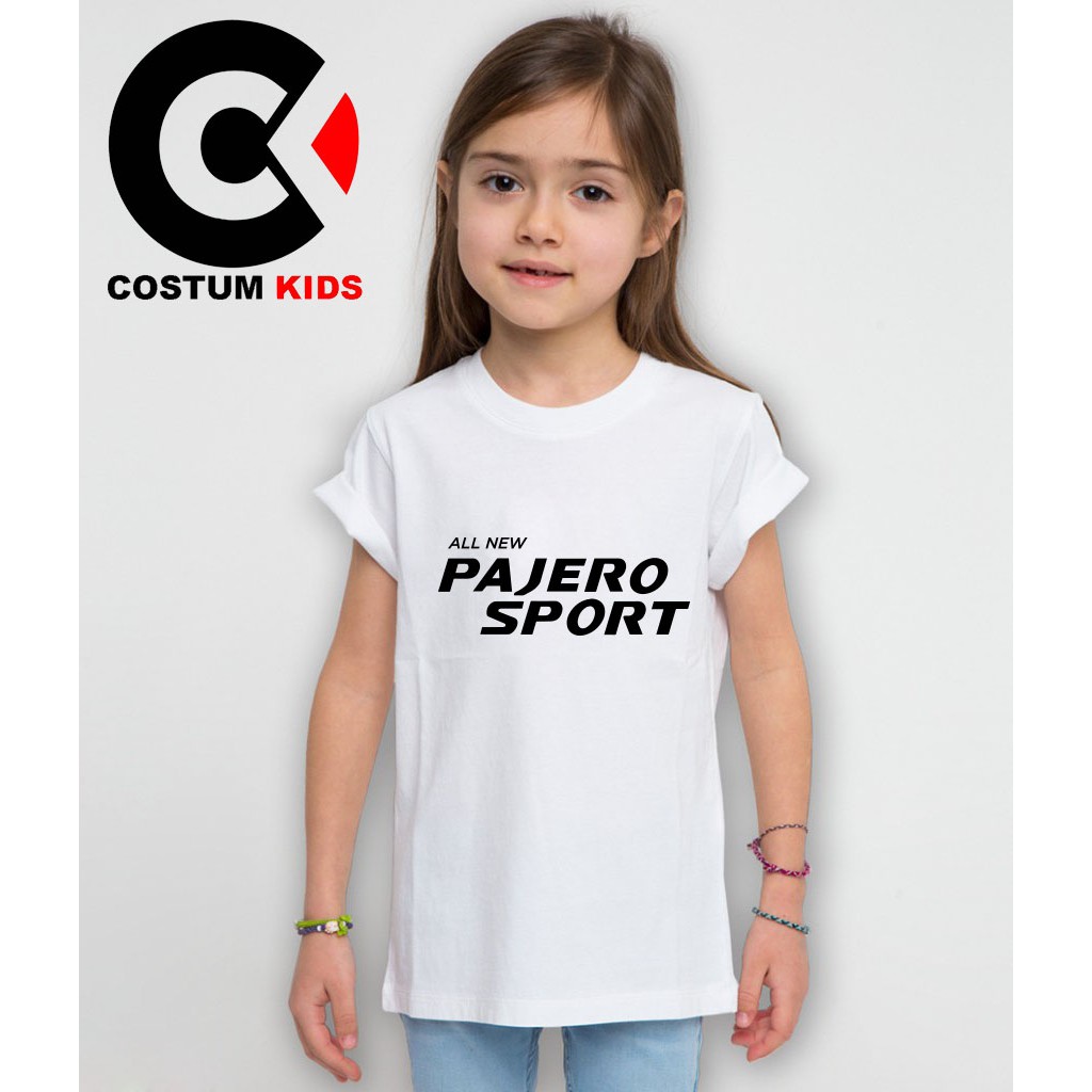 เสื้อยืด ลาย Pajero SPORT สําหรับเด็ก Shopee Thailand