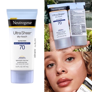 Neutrogena Ultra Sheer Dry-Touch Sunscreen SPF 70 (147ml.)