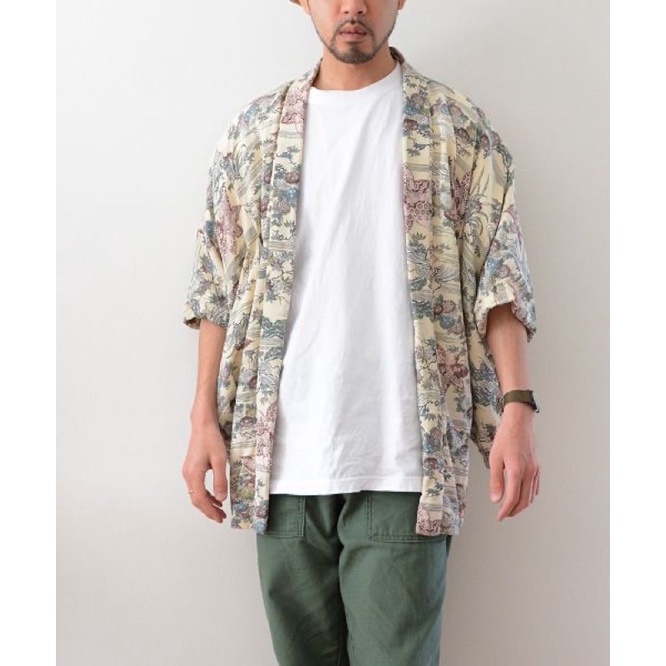 เสื้อคลุมกิโมโน-ฮาโอริ-ลายผ้าจะคัดมาลายไม่ซ้ำกันสวยๆทุกชิ้นจ้า-ของแท้จากญี่ปุ่น-อ่านรายละเอียด-จำเป็น-ก่อนสั่งซื้อ