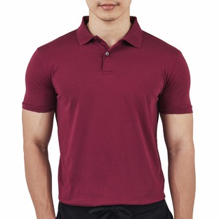 ภาพหน้าปกสินค้าNoxx Polo T-shirt: เสื้อยืด โปโล สีแดงเบอกันดี ที่เกี่ยวข้อง
