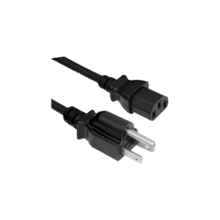 COINSคืน15%⚡FB9JMZV6⚡ (343) NAVA IT สาย POWER AC CABLE 3 หัวแบน US POWERCABLE 1.5เมตร FOR COMPUTERS,TVS ประกัน 1 ปี