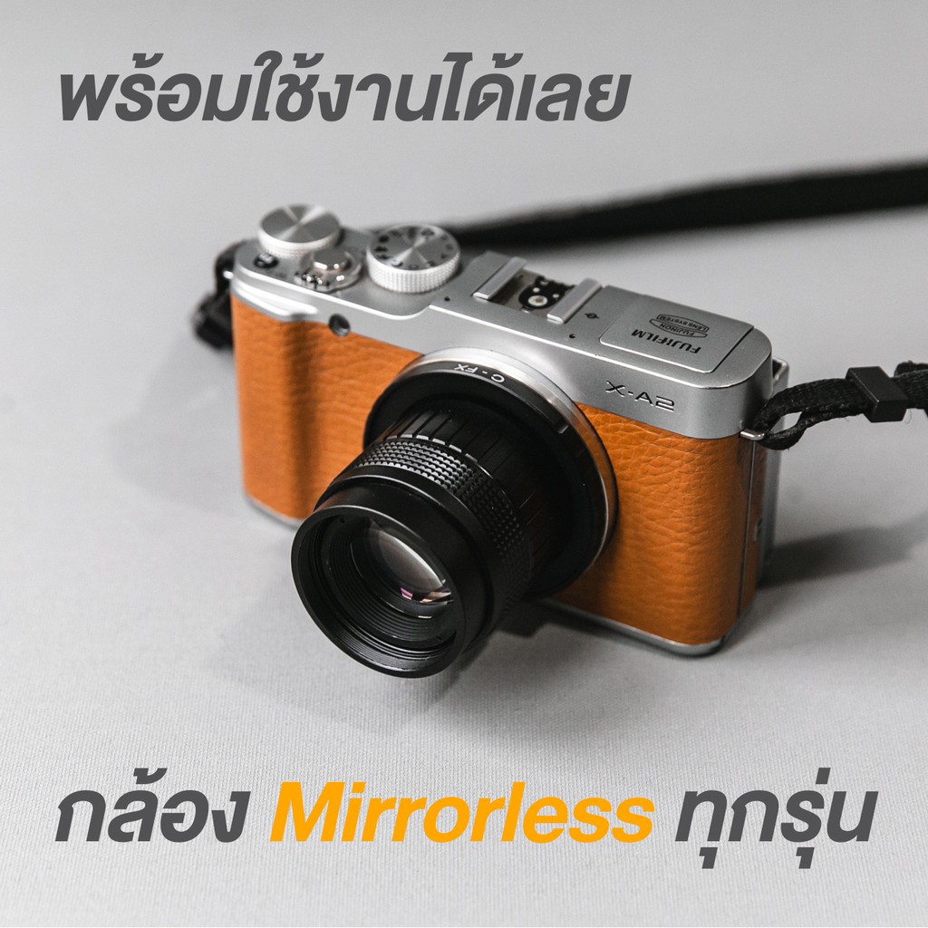 ภาพหน้าปกสินค้าเลนส์ละลายหลัง 35mm f1.7 ️เลนส์มือหมุน เลนส์หน้าชัดหลังเบลอ fujian 35mm f1.7 mark iii จากร้าน sundaymallbkk บน Shopee