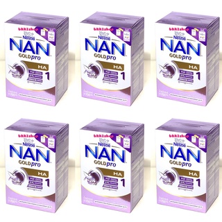 Nan Goldpro HA.1 แนน โกลด์โปร เอชเอ 1 ยกลัง ขนาด 700 กรัม x 6 กล่อง Exp. เดือน 9 ปี 2024