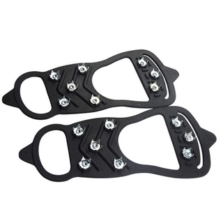 8-Tooth Non-Slip Shoe Cover Crampon Cleats Shoe Covers Spikes Snow Cleats QKC418