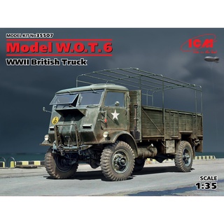 โมเดลประกอบ ICM Model 1/35 ICM35507 Model W.O.T. 6, WWII British Truck