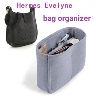 สินค้า 【นุ่มและเบา】ที่จัดระเบียบกระเป๋า Her mes Evelyne ที่จัดกระเป๋า  bag organiser in bag ที่จัดทรง  organizer insert