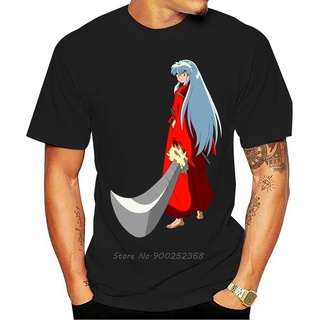 เสื้อยืดสีขาวผู้หญิง - เสื้อยืดอะนิเมะ Inuyasha สร้างตัวอักษรกราฟิกกราฟิกขั้นพื้นฐานฤดูใบไม้ผลิฤดูใ