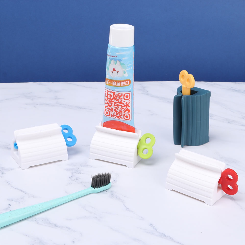 daphne-bathroom-supply-toothbrush-holder-reusable-holder-stand-toothpaste-squeezer-tooth-cleaning-accessories-manual-plastic-home-rolling-tube-multicolor