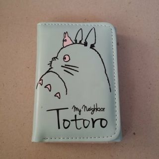 กระเป๋าสตางค์ ใส่นามบัตร ลาย โตโตโร่ (Totoro) ขนาด 8.5x12 ซม.
