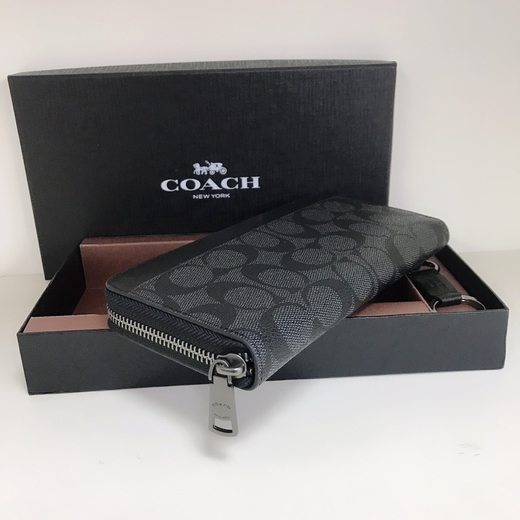 coach-75000-กระเป๋าสตางค์หนังยาว-classic