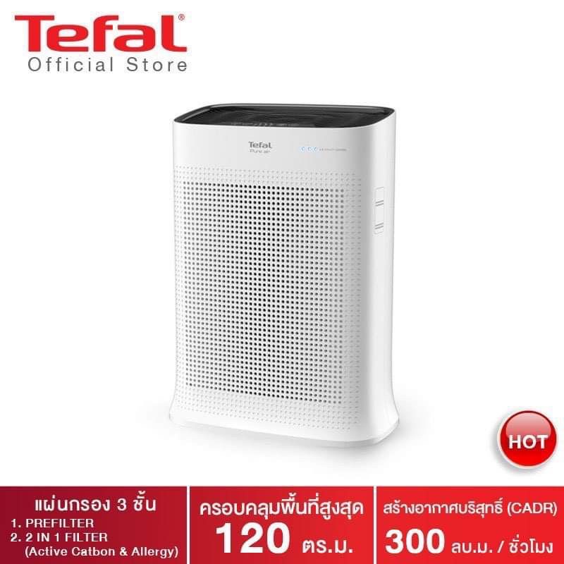 เครื่องฟอกอากาศ-tefal-pure-air-รุ่น-pt3030-คลอบคุมพื้นที่สูงสุด-120-ตรม