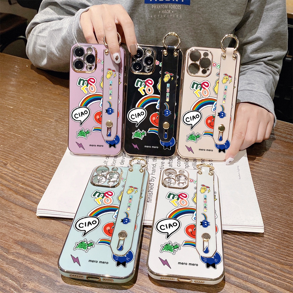 xiaomi-redmi-10-10c-9a-9t-9c-8-8a-5g-สำหรับ-case-cartoon-funny-pattern-wrist-strap-tpu-เคส-เคสโทรศัพท์-เคสมือถือ-protective-case-full-cover-shockproof-shells