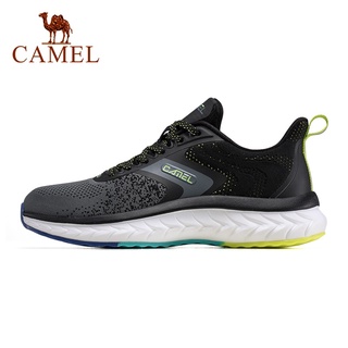 Camel รองเท้าผ้าใบลําลอง ผ้าตาข่าย ระบายอากาศ ทนต่อการเสียดสี สําหรับผู้ชาย เหมาะกับการวิ่ง