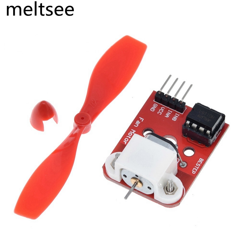 5V L9110 พัดลมมอเตอร์โมดูลใบพัดหุ่นยนต์ L9110S สําหรับ Arduino DIY ...