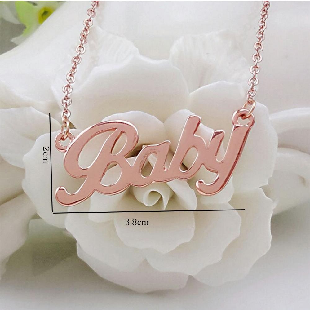 gift-paragraph-european-popular-brand-american-short-choker-baby-letter-necklace-baby-necklace