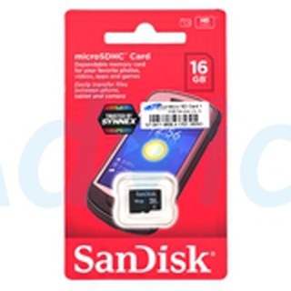 Micro SD 16GB SanDisk (SDC4, Class 4)