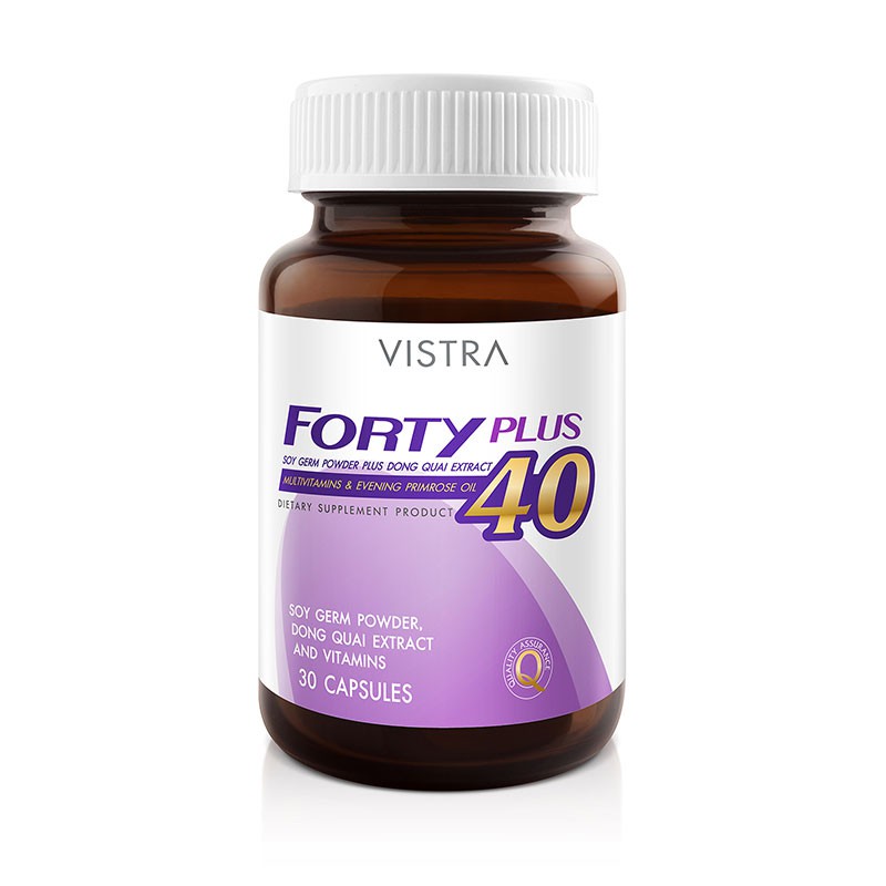 vistra-forty-plus-30-แคปซูล-วิสทร้า-ฟอร์ที-พลัส-ดูแลสุขภาพวัย-40-ปรับสมดุลระดับฮอร์โมน