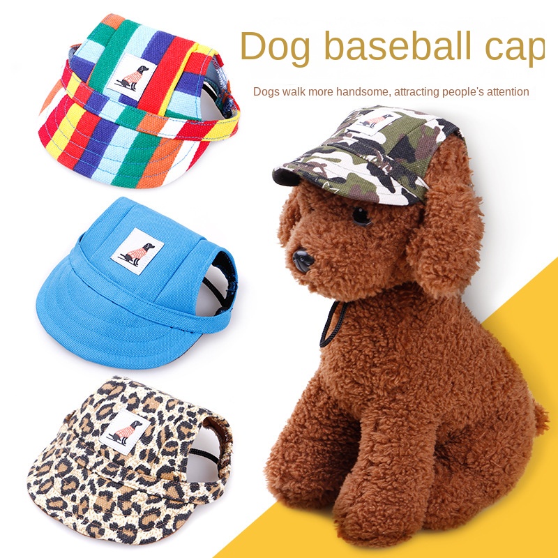 ภาพหน้าปกสินค้าหมวกเบสบอล อุปกรณ์เสริม สําหรับสัตว์เลี้ยง สุนัข จํานวน 1 ชิ้น จากร้าน colormk31.th บน Shopee