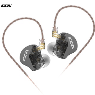 Cca CRA ชุดหูฟังอินเอียร์ HiFi โพลิเมอร์ไดอะแฟรมมอนิเตอร์
