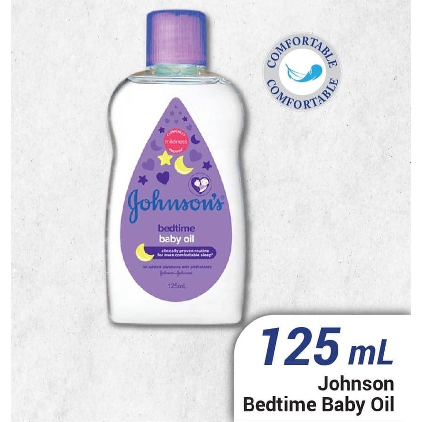 johnsons-bedtime-oil-50ml-125ml-จอนสันเบดไทมเบบี้ออย2ขนาดพร้อมส่ง