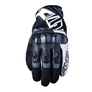 FIVE Advanced Gloves - RS-C Black/ White - ถุงมือขี่รถมอเตอร์ไซค์