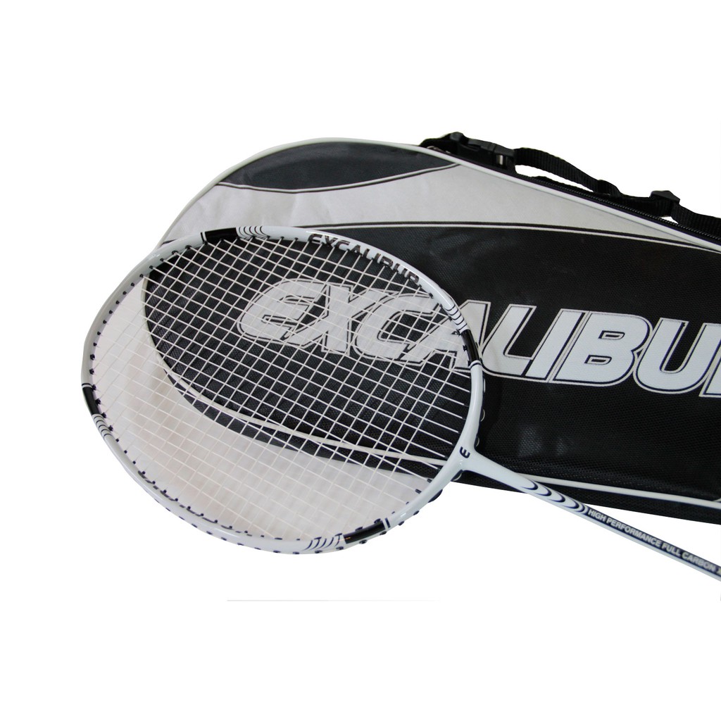 Excalibur Badminton Racket Full Carbon ไม้แบด ไม้แบดมินตัน คาบอนทั้งตัว ...