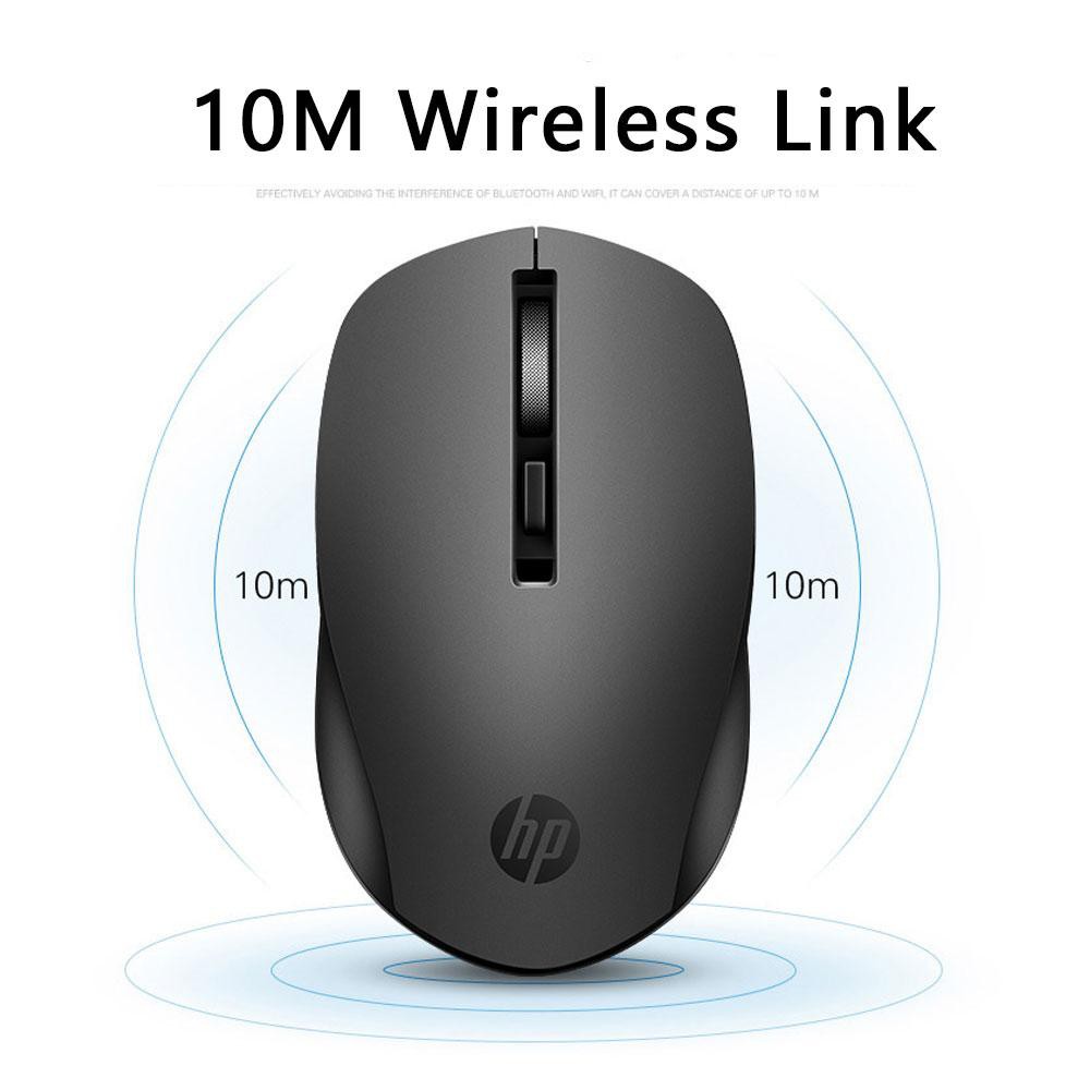 ภาพสินค้าHP S1000 Plusเม้าส์ไร้สาย USB Silentปรับ USB 3.0 รับ Optical Mouse คอมพิวเตอร์ USB2.4G กิกะเฮิร์ตซ์หนูเหมาะกับการ จากร้าน ethan1177 บน Shopee ภาพที่ 6